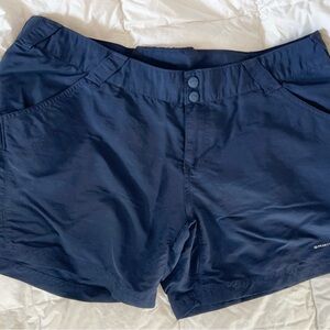 Columbia Women's Dark Blue Cargo Shorts